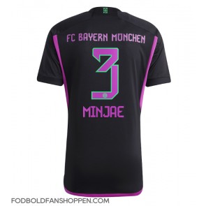 Bayern Munich Kim Min-jae #3 Udebanetrøje 2023-24 Kortærmet